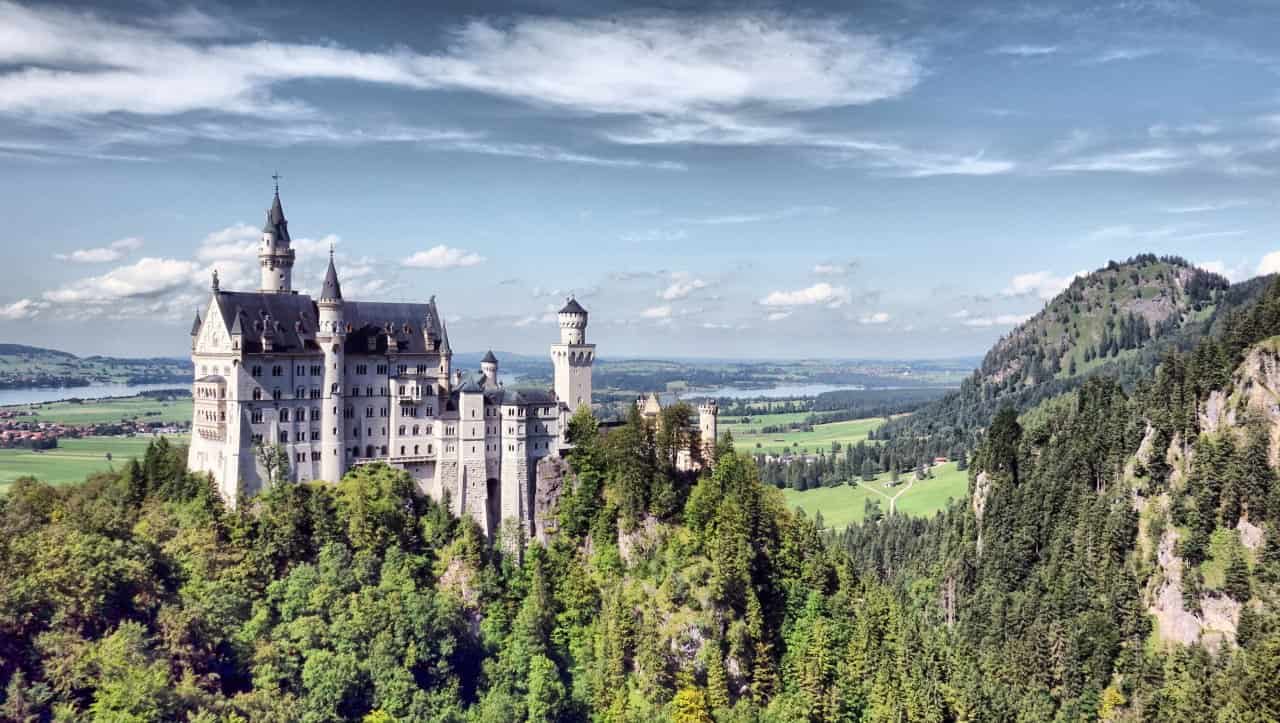 Hilltop castle