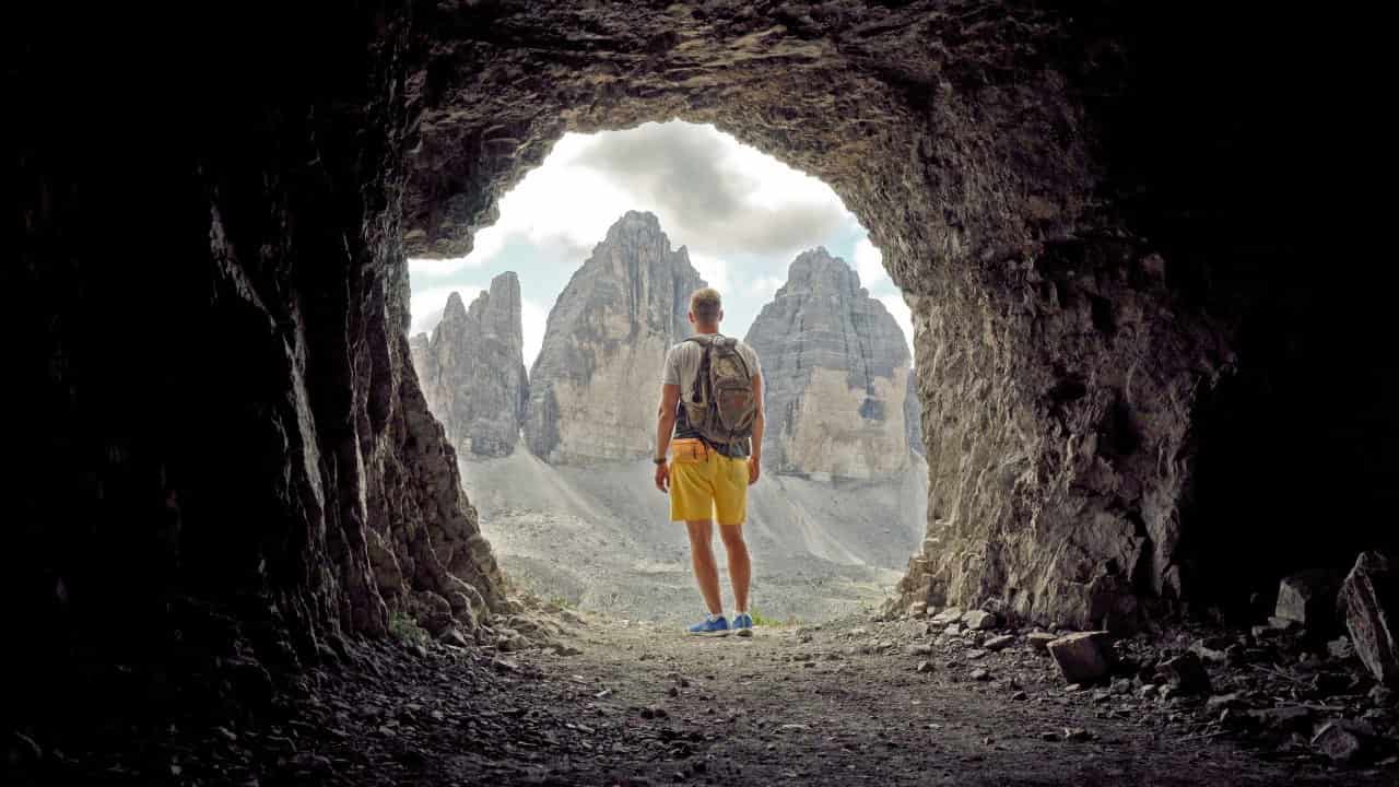 Cave entrance