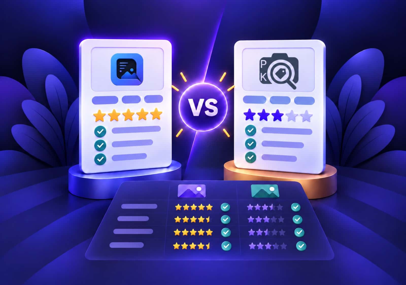 Noamax AI versus PhotoKeyworder keywording tool comparison