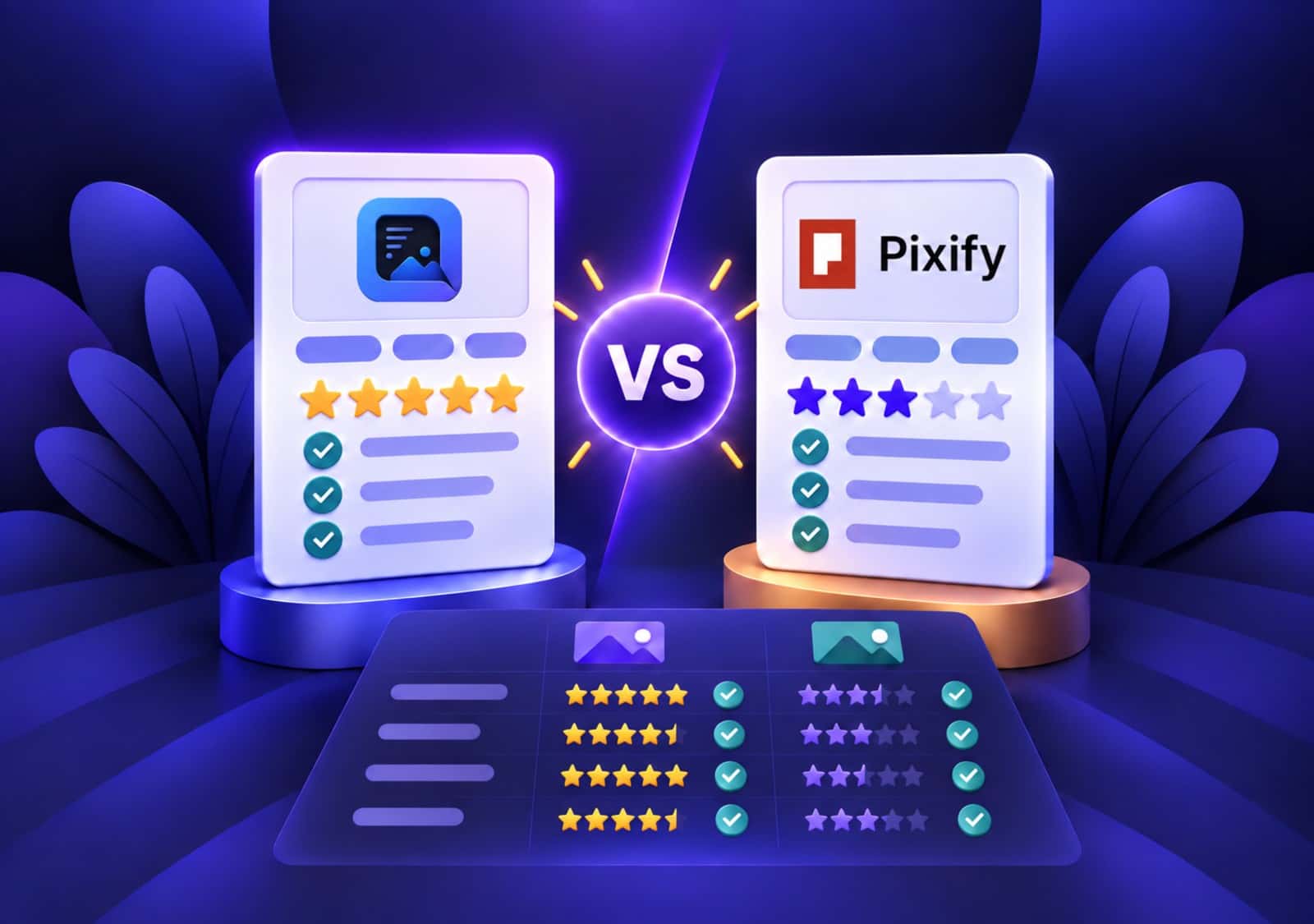 Noamax AI vs Pixify Studio keywording tool comparison